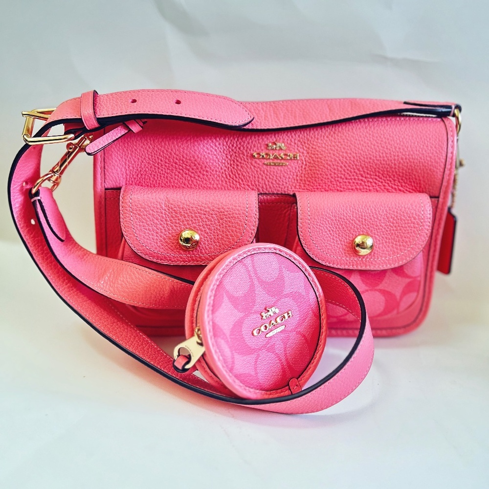 Coach Pennie Crossbody With Coin Case